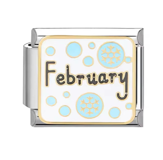 February (Febrero) - Charm Italiano