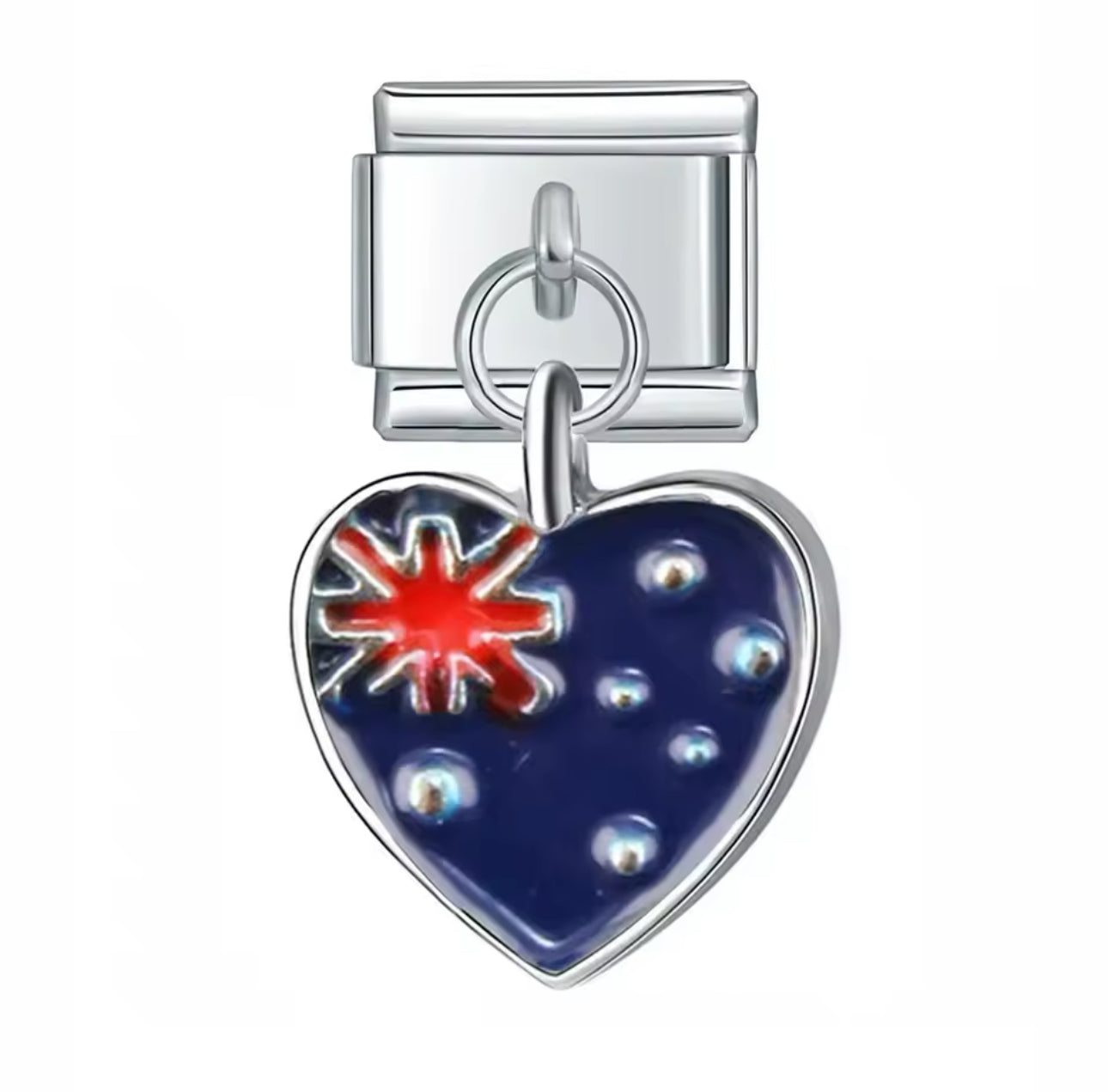 Bandera Australiana - Charm Italiano Colgante