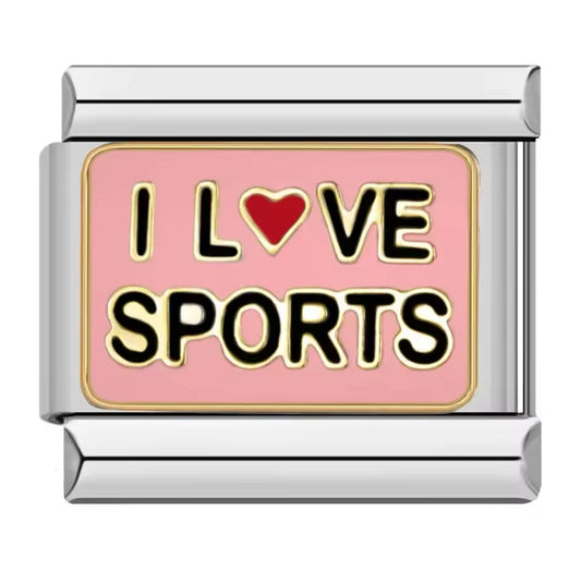 I love sports - Charm Italiano