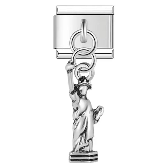 Estatua de la libertad colgante - Charm Italiano